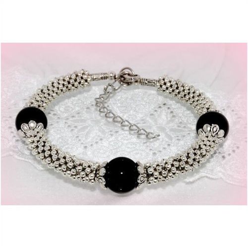 Sale Tibetan Hill Tribe Style Silver Tone Bead Bracelet Bangle Jewellery 1170