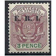 Transvaal 1901 SG240 3d Purple & Green Mounted Mint . . .