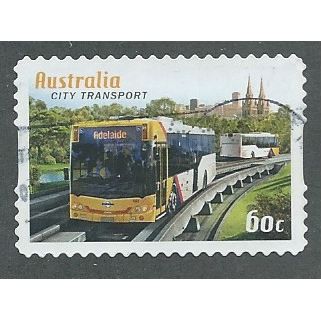 AUS 2012 60c (S/A) 'CITY TRANSPORT' FINE USED (EBID38-612)