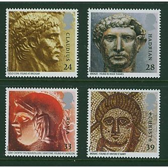 Great Britain 1993 Roman Unmounted Mint NHM SG 1771-1774 Sc 1502-1505 stamp