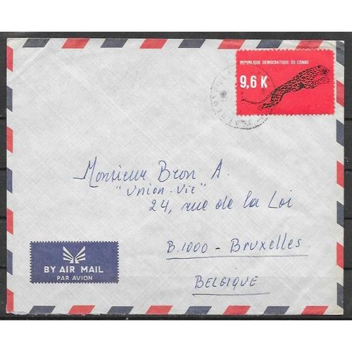 Congo Lettre ref 6 ( USED )