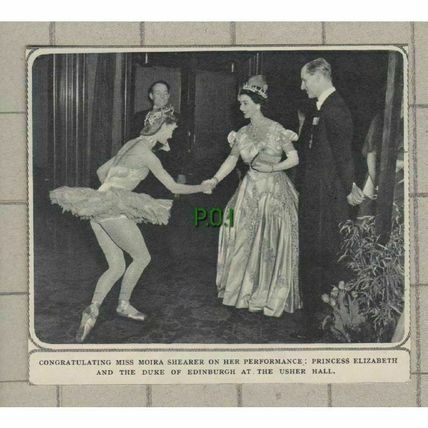 C240) Miss Moira Shearer Ballet Usher Hall Queen - 1949