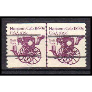 1904a 10.9c Hansom Cab Fine MNH Dry Gum CNP Left 3 Line Gap PA0425