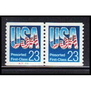 2606 23c U.S. Flag Very Fine MNH CNP Left A1111 PA1438