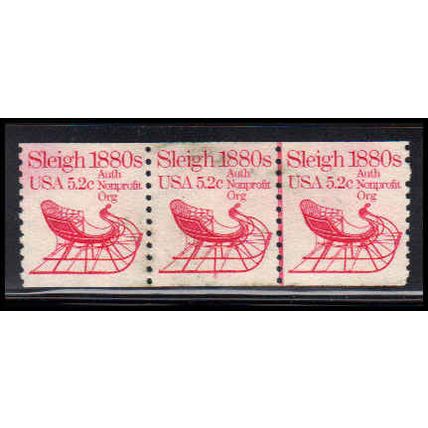 Used 1900 5.2c Sleigh Very Fine PNC 2/3 PA2306