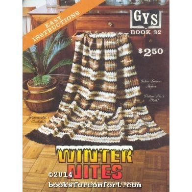 Winter Nites: 14 Afghan Patterns to Knit or Crochet Book 32