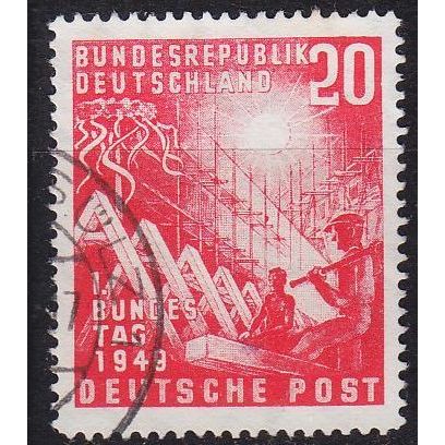 GERMANY BUND [1949] MiNr 0112 ( O/used ) [03]