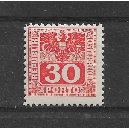 Austria.D899 30pf Red.Mounted Mint.Aug22