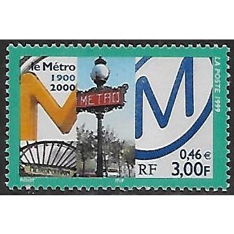 France Mi 3433: Centenary of the Paris Metro
