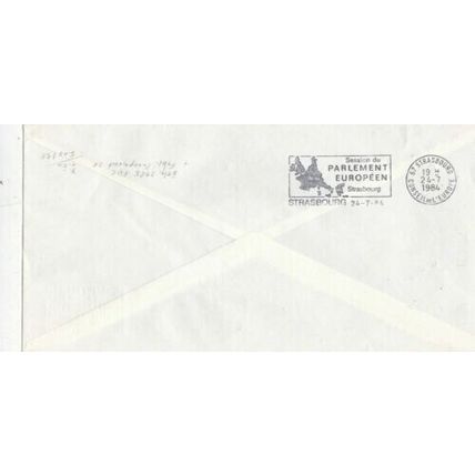 Belgium 1984 Elections European Commission FDC special cancel Unaddressed VGC