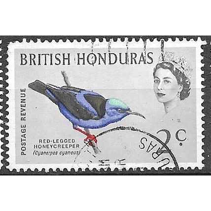 BRITISH HONDURAS 1962 SG 203 - fine used (o) - wmk. Upright - BIRD