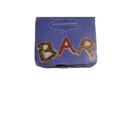 Bar Garnish Cocktail Tray/dishes Set of Three Ceramic Letter Trays
