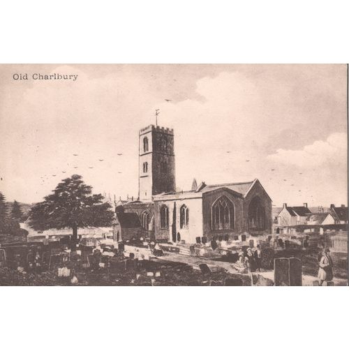 Vintage PC - Old Charlbury, Evenlode Valley, Oxfordshire