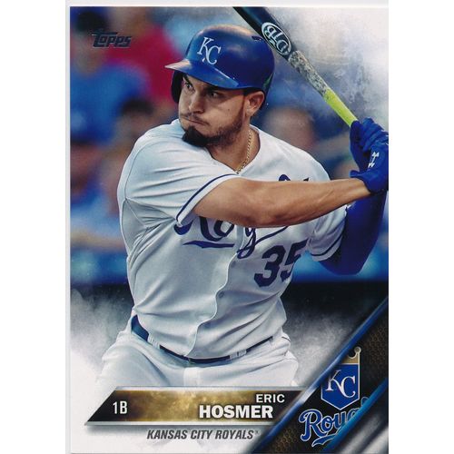 2016 Topps Baseball 9 Eric Hosmer Kansas City Royals