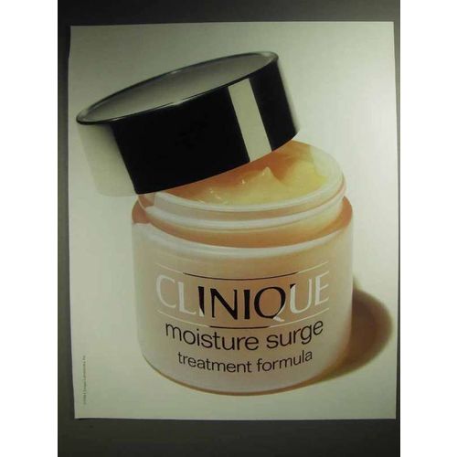 1989 Clinique Moisture Surge Treatment Formula Ad