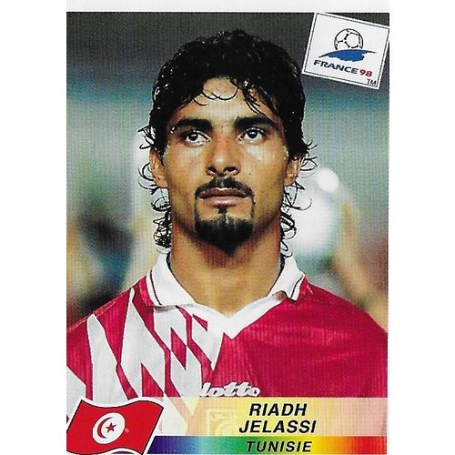 Panini's FIFA World Cup France 1998 Stickers: No.496 - Jelassi
