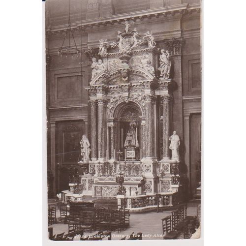 GB 1913 Brompton Oratory The Lady Altar Yorkshire