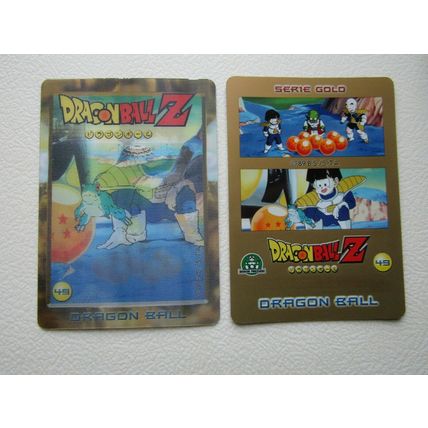 Giochi Preziosi 1989 Dragon Ball Z Serie Gold Lenticular Card Choice (e34)