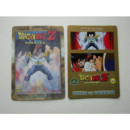 Giochi Preziosi 1989 Dragon Ball Z Serie Gold Lenticular Card Choice (e34)