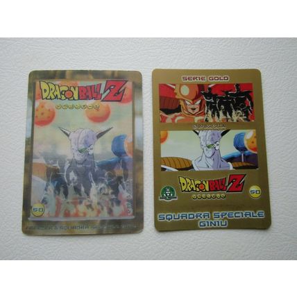 Giochi Preziosi 1989 Dragon Ball Z Serie Gold Lenticular Card Choice (e34)