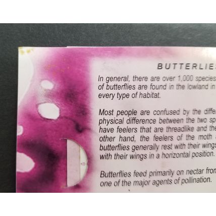 Butterflies Of Malaysia 2008 Insect Flower (booklet) MNH *toning