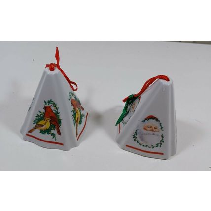 Giftco Inc Porcelain Christmas Ornament Fragrance Scent Potpourri Holder santa