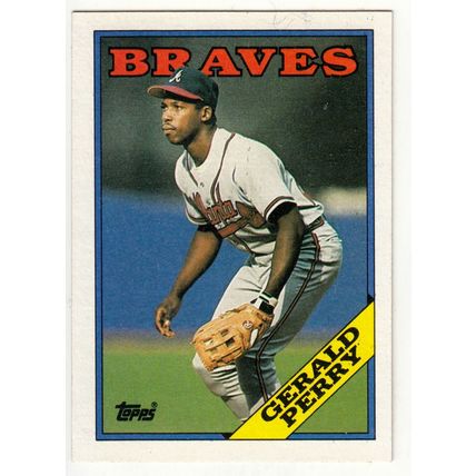 1988 Topps baseball card 39 Gerald Perry