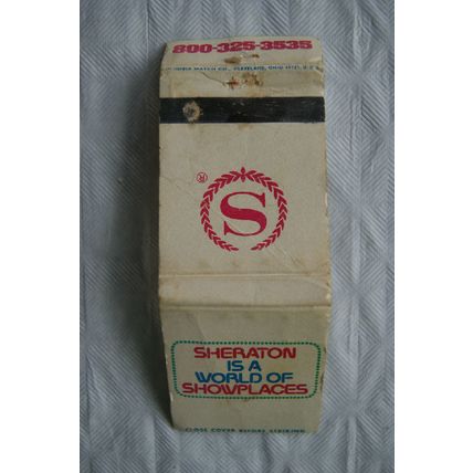 Old Matchbook cover Sheraton Hotels & Inns