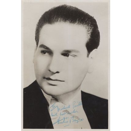 Frederic Bayco Organist Music Composer Antique Hand Signed Photo