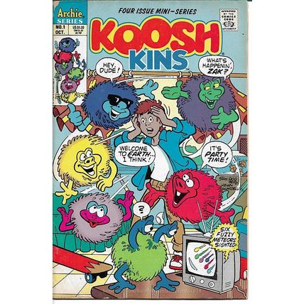 Koosh Kins #1 (1991) *Archie Comics / Copper Age / Boingo / Scopes / Slats*
