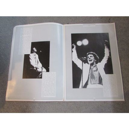 LEO SAYER 1984 Tour Brochure, autographed.