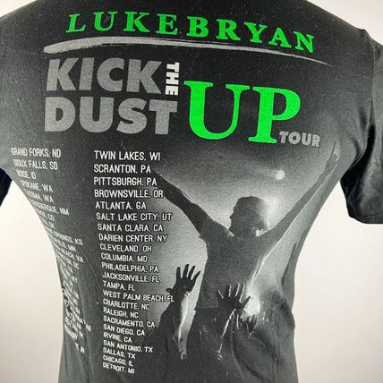Luke Bryan Kick The Dust Up 2015 Tour T-Shirt