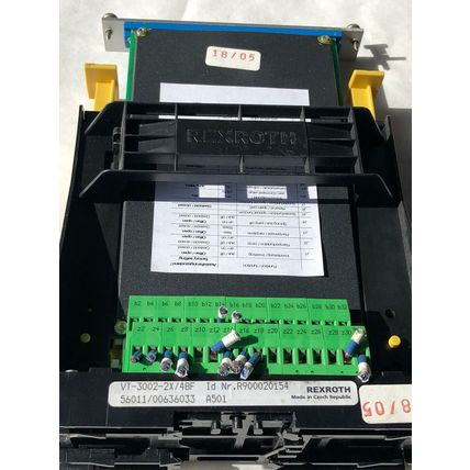 REXROTH VRPA2-2 ANALOG HYDRAULIC AMPLIFIER PROPORTIONAL VT-VRPA2-2-10/V0/T5,AA
