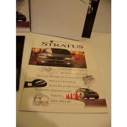 1995 DODGE STRATUS NEON CIRRUS SALES BROCHURES (4)