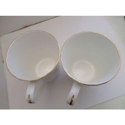 2 - Queensway-Flora Design-Fine Bone China - Mugs/Cups/Beakers - Staffordshire