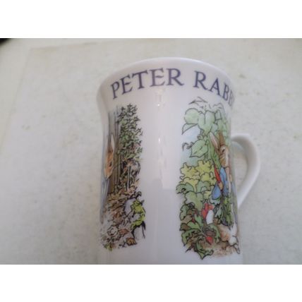 Peter Rabbit - Queen's England - 100 years - Fine Bone China - 7oz Mug - FREDER