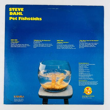 Steve Dahl – Pet Fishsticks Vinyl LP Record Album SD 1983