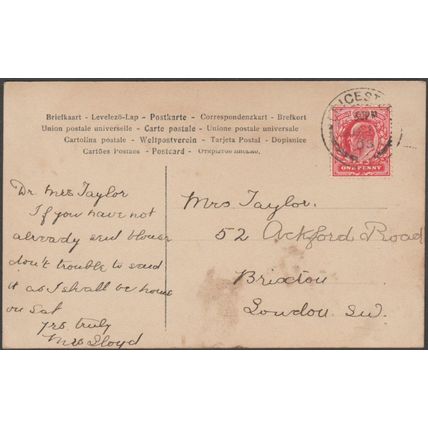 Schauspielerin Florence De Dio, 1905 - Georg Gerlach Foto-AK