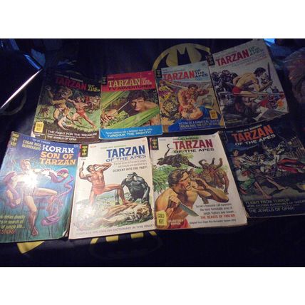 TARZAN SILVER AGE LOT!! 1965-1970! Gold Key Comics! Worth $36.00! $25.00 + Shipp