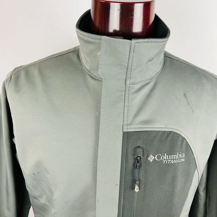 Columbia Titanium Omni Heat Large Jacket Mens Zip Thermal Comfort