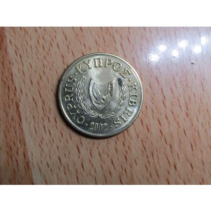 Cyprus 2002 10 Cents Coin