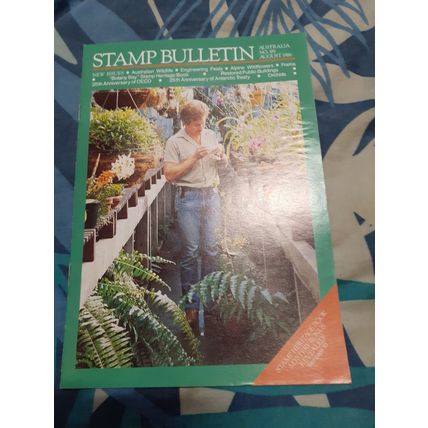 vintage philatelic bulletin august 1986