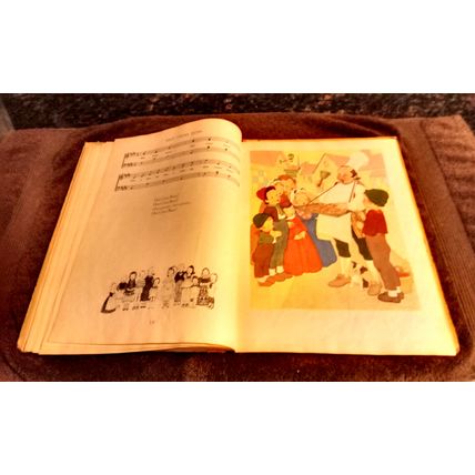 Children's Book Sing Mother Goose By Opal Wheeler First Edition 1945