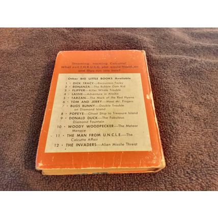Big Little Book The Man From UNCLE Calcutta Affair #2011 By George S. Elric 1967