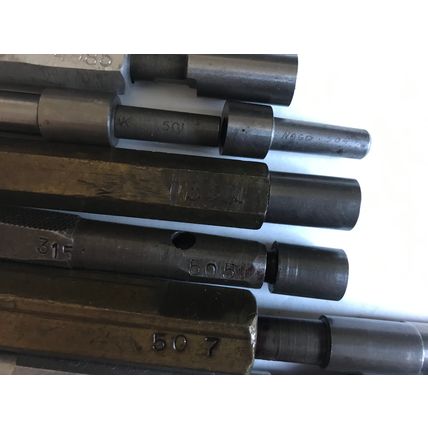 LOT THE PIPE MACHINERY GO NO GO PLUG GAGE .507,.5025,.501,.505,.503,.497,.510,SA