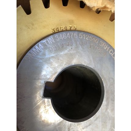 STAR SU PMM4 TIN 346475 512540 3RH CLC FIN GEAR HOB,LA612 TYPE2,625p 400 Roll,FF