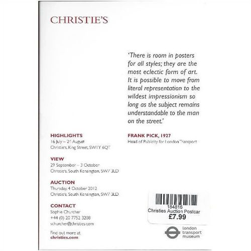 Posters with a Purpose: The London Transport Museum Sale: 'at London's Service.'