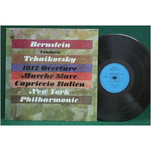 Bernstein - Tchaikovsky: 1812 Overture/Marche Slave/Capriccio - S 72147 - NM
