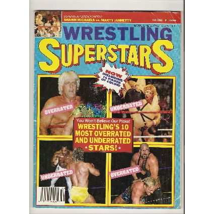 WRESTLING SUPERSTARS OCTOBER 1992 ULTIMATE WARRIOR