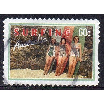Australia 2013 Surfing Australia - Women and Surfboards 60c s/a Used